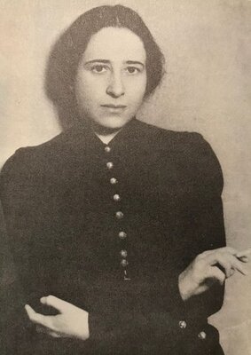 Hannah Ahrendt, 1933 (Bild vergrößern)