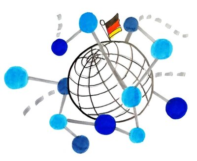 Grafik: weltweit vernetzt (Bild vergrößern)