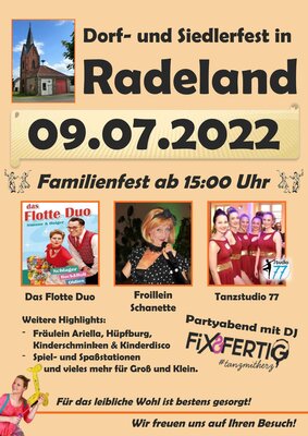 Dorf- und Siedlerfest in Radeland
