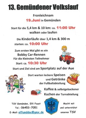 Veranstaltung: Volkslauf