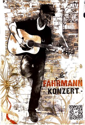 Flyer Fährmann -Konzert- (Foto: Patricia Heidrich, Grafik: Fährmann)