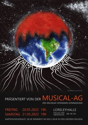 Plakat Musical-Aufführungen 