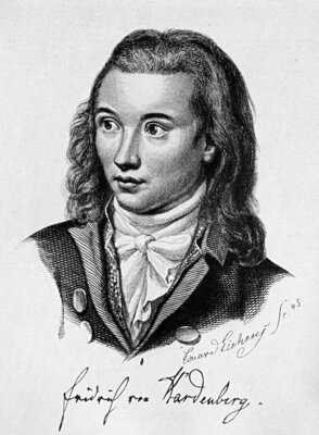 Friedrich Freiherr von Hardenberg; 1772-1801 (Bild vergrößern)
