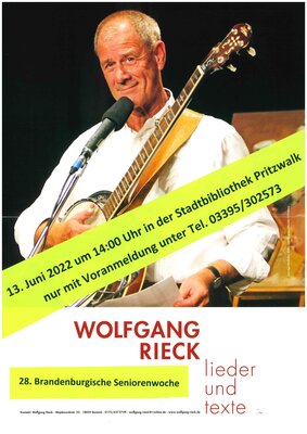 Plakat zur Veranstaltung - Foto: IngoNordhofen, Witten, Gestaltung Uwe Maroske, Lichtenburg