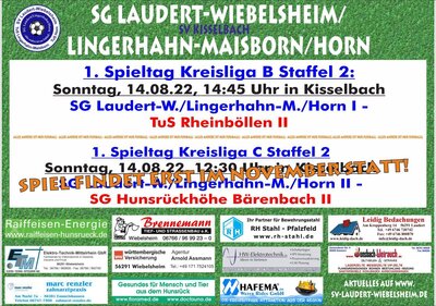 1. Spieltag der SG Laudert/Lingerhahn/Horn