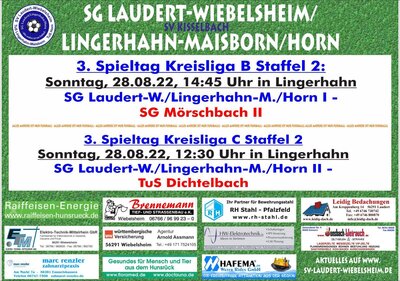 3. Spieltag der SG Laudert/Lingerhahn/Horn (Bild vergrößern)