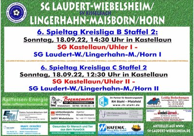 6. Spieltag der SG Laudert/Lingerhahn/Horn