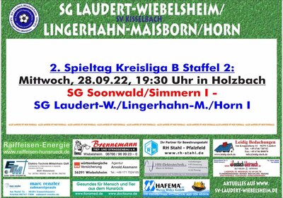 2. Spieltag der SG Laudert/Lingerhahn/Horn