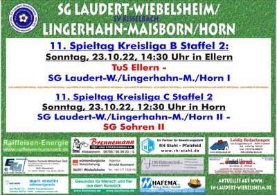 11. Spieltag der SG Laudert/Lingerhahn/Horn