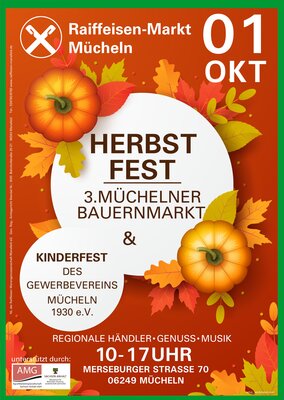 Plakat Herbstfest 2022