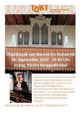 Plakat Orgelmusik