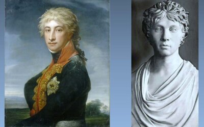 Prinz Louis Ferdinand von Preußen und Friedrich Gilly - beide 250 Jahre (Bild vergrößern)