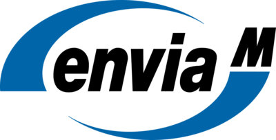Logo der enviaM. Die enviaM unterstützt in diesem Jahr unseren Weihnachtsmarkt. © enviaM
