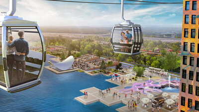 Zentraler Platz der Floriade 2022, Bild: Studio Ossidiana (Bild vergrößern)
