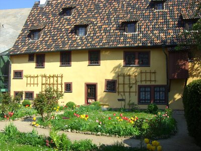 Bachhaus Eisenach vom Garten aus, Foto: Pippilizza (CC BY-SA 3.0) (Bild vergrößern)