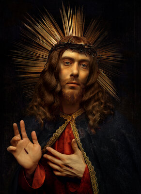 James Gallagher nach Sandro Botticelli, „Jesus mit der Dornenkrone“