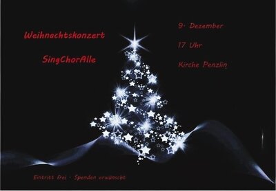 Weihnachtskonzert SingChorAlle (Bild vergrößern)