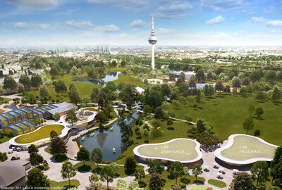 BuGa Mannheim, Luisenpark, Neue-Parkmitte, Bild: BEZ-KOCK-Architekten
