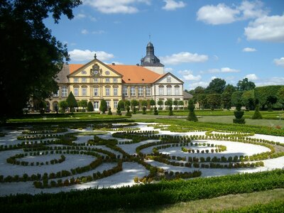 Hundisburg bei Haldensleben, Garten und Ostfassade, Foto: Otto Reinhold (CC BY-SA 3.0)