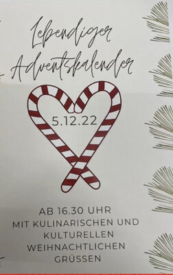 Lebendiger Adventskalender 2022 im Freiem Gymnasium Geiseltal (Bild vergrößern)