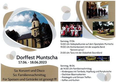 Dorffest Muntscha