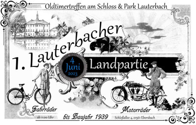 Motorrad-Oldtimer-Treffen  - 1. Lauterbacher Landpartie