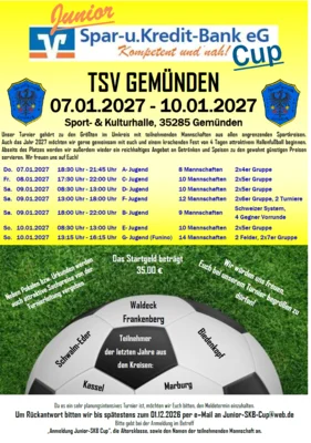 Veranstaltung: 13. Spar- und Kreditbank Junioren Cup