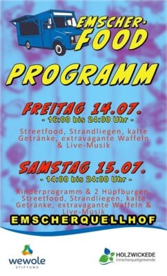 Emscherfood-Programm (Bild vergrößern)