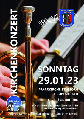 Kirchenkonzert des Musikvereins Großenlüder