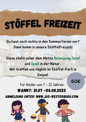 Veranstaltung: Stöffelfreizeit (ausgebucht)