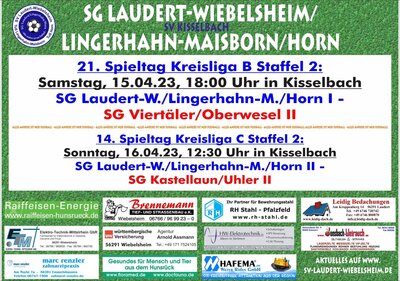 21. Spieltag der SG Laudert/Lingerhahn/Horn I (Bild vergrößern)