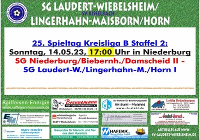 25. Spieltag der SG Laudert/Lingerhahn/Horn I (Bild vergrößern)