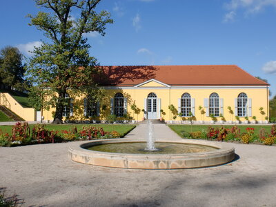 Orangerie im Klostergarten - Fotograf Besucherinformation Neuzelle (Bild vergrößern)