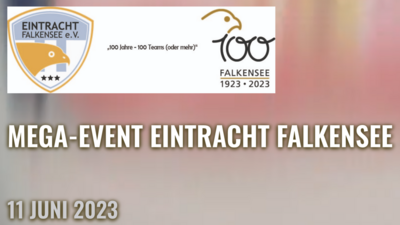 Eintracht Falkensee lädt zum Megaevent (Bild vergrößern)