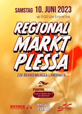 Regionalmarkt in Plessa