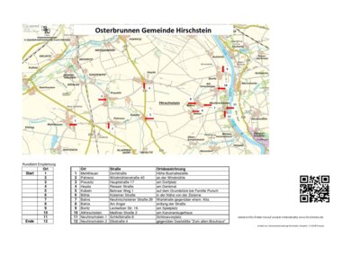 Standorte Osterbrunnen 2024 (Bild vergrößern)