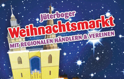 Jüterboger Weihnachtsmarkt mit regionalen Händlern & Vereinen (Bild vergrößern)