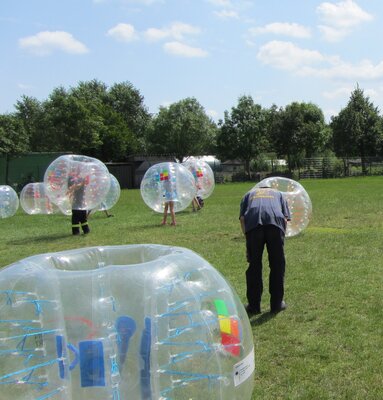 Bubble Soccer (Bild vergrößern)