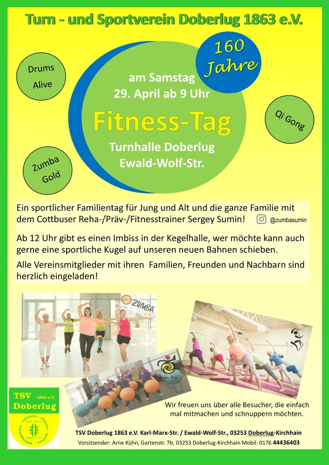 Fitness-Tag - Stadt Sonnewalde