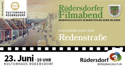 Rüdersdorfer Filmabend: Redenstraße (Bild vergrößern)