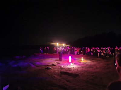 © AL05 - Feuershow beim Sommerfest im Strandbad (Bild vergrößern)