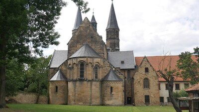 Klosterkirche Hamersleben, Foto: Moleskin CC BY-SA 4.0 (Bild vergrößern)