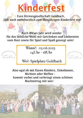 Kinderfest Goldbach