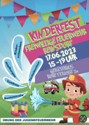 Plakat Kinderfest 17.06.2023 (Bild vergrößern)