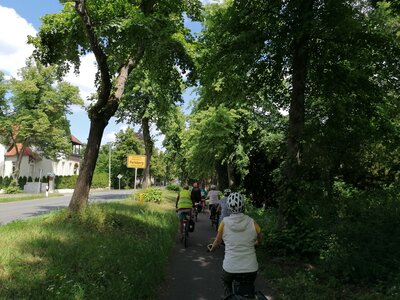 Rolandstadt Perleberg | Nach einer wundervollen Elbdörfertour 2022 kam die Radgruppe wohlgesonnen wieder nach Perleberg zurück. (Bild vergrößern)