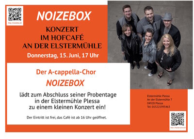 Plakat Konzert NOIZEBOX (Bild vergrößern)
