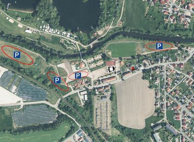 Übersicht Parkflächen (Bild vergrößern)