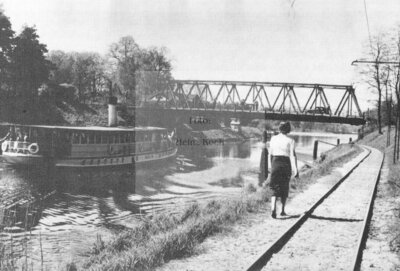 Badewitzbrücke, 1937 (Foto: Heinz Koch) (Bild vergrößern)