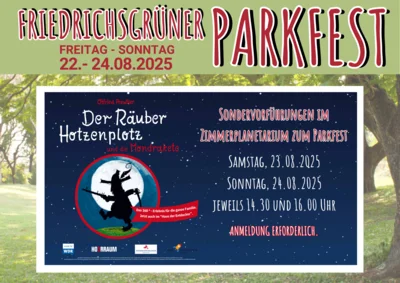 Plakat Parkfest 2025 