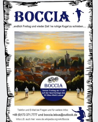 Veranstaltung: Boccia